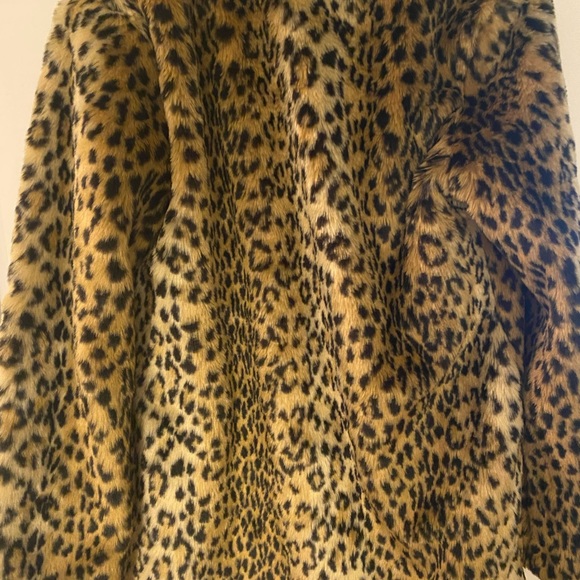 A New Day Leopard faux fur coat - Picture 3 of 3